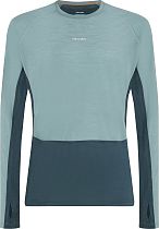 Лонгслив мужской Icebreaker Merino 125 Zoneknit Crewe Abyss/Blue Ash/Cb