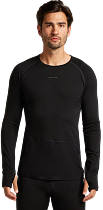 Лонгслив мужская Icebreaker Merino 200 Zoneknit Crewe Black
