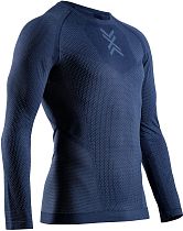 Лонгслив мужской X-Bionic Xceed Run Marine/Slate Blue