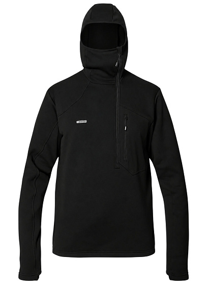 Лонгслив мужской Bask Explorer Hood V3 Чёрный - Фото 1 большая