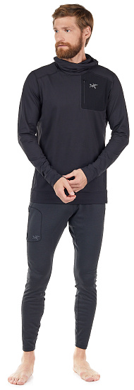 Пулон мужской Arcteryx Stryka Hoody Black - Фото 2 большая
