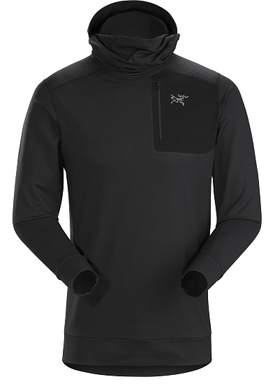 Пулон мужской Arcteryx Stryka Hoody Black - Фото 1 большая