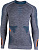 Лонгслив мужской UYN Ambityon Uw Lg_Sl Melange Black Melange/Atlantic/Orange Shiny - Фото 1 малая