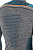 Лонгслив мужской UYN Ambityon Uw Lg_Sl Melange Turtleneck Black Melange/Atlantic/Orange Shiny - Фото 6 малая