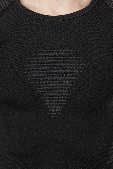 Футболка мужская UYN Visyon Uw Lg_Sl Blackboard/Black/Black - Фото 5 большая