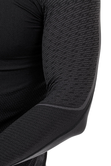 Футболка мужская UYN Visyon Uw Lg_Sl Blackboard/Black/Black - Фото 8 большая