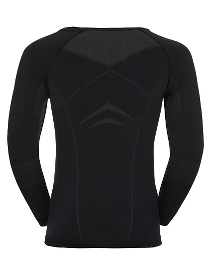 Футболка мужская Odlo Performance Evolution Light LS Черный графит - Фото 2 большая