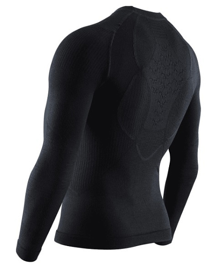 Футболка мужская X-Bionic Apani 4.0 Merino Black/Black - Фото 2 большая