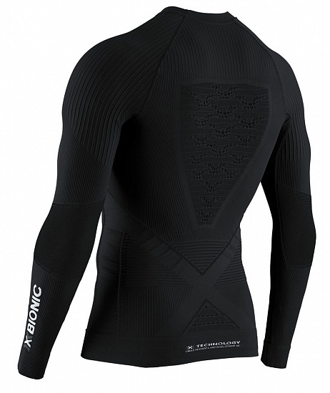 Футболка мужская X-Bionic Energy Accumulator 4.0 LG SL Black/Black - Фото 2 большая