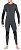 Футболка мужская Icebreaker 260 Zone LS Crewe Jet Hthr/Black - Фото 4 малая