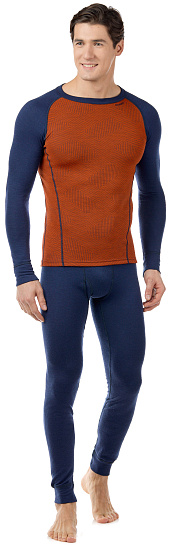 Футболка мужская Devold Duo Active Brick/Ink - Фото 2 большая