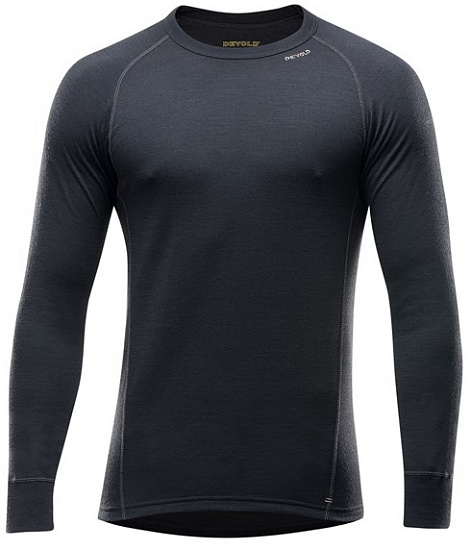 Футболка мужская Devold Duo Active Black - Фото 1 большая