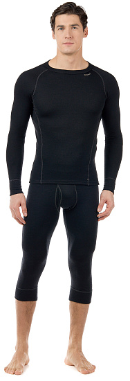 Футболка мужская Devold Duo Active Black - Фото 2 большая