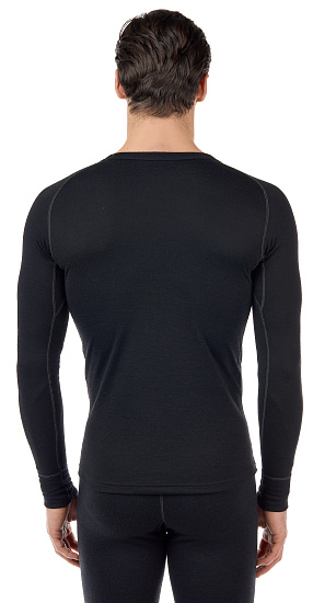 Футболка мужская Devold Duo Active Black - Фото 5 большая