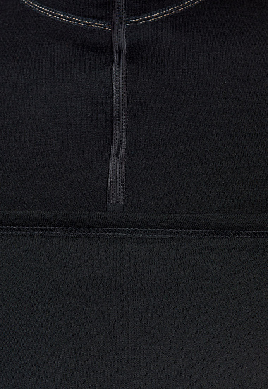 Пулон мужской Devold Duo Active Zip Neck Black - Фото 7 большая