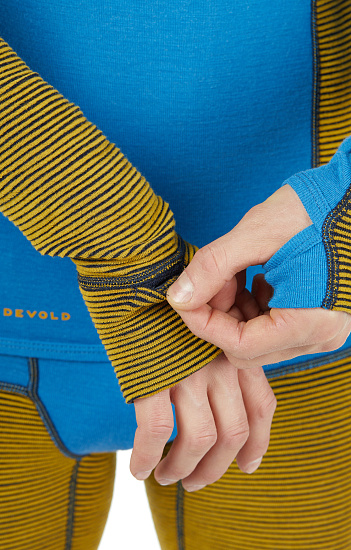 Футболка мужская Devold Tuvegga Sport Air Arrowwood - Фото 7 большая