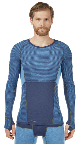 Футболка мужская Devold Tuvegga Sport Air Night - Фото 3 большая