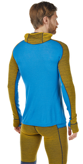 Пулон мужской Devold Tuvegga Sport Air Hoodie Arrowwood - Фото 5 большая