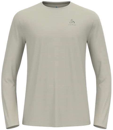Лонгслив мужской Odlo Zeroweight Chill-Tec Crew Neck LS Agate Gray - Фото 1 большая