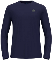 Лонгслив мужской Odlo Zeroweight Chill-Tec Crew Neck LS Eclipse