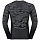 Футболка мужская Odlo Crew Neck L/S Blackcomb Черный/Серый - Фото 2 малая