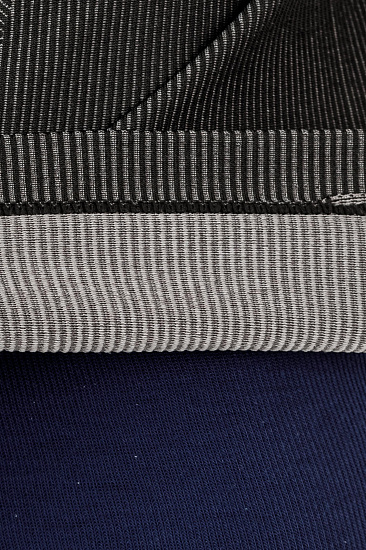 Футболка мужская Odlo Crew Neck L/S Blackcomb Черный/Серый - Фото 8 большая