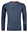 Футболка мужская Ortovox 185 Rock N Wool Ls Night Blue - Фото 1 малая