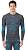 Лонгслив мужской X-Bionic Energy Accumulator 4.0 Melange Dark Grey Melange/Blue - Фото 4 малая