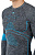 Лонгслив мужской X-Bionic Energy Accumulator 4.0 Melange Dark Grey Melange/Blue - Фото 8 малая