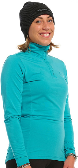 Лонгслив женский Rehall Mitty-R Aqua - Фото 3 большая
