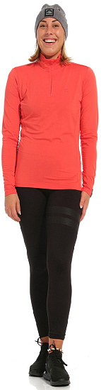 Лонгслив женский Rehall Mitty-R Coral - Фото 5 большая