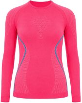 Футболка женская UYN Evolutyon Uw Lg_Sl. Strawberry/Pink/Turquoise