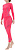 Футболка женская UYN Evolutyon Uw Lg_Sl. Strawberry/Pink/Turquoise - Фото 6 малая