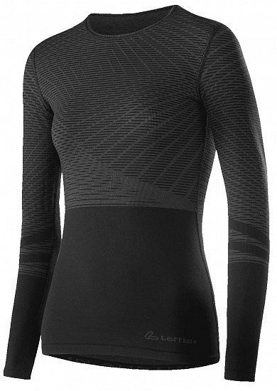 Футболка женская Loffler Hybrid Black - Фото 1 большая