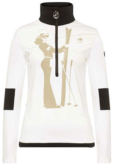 Лонгслив женский Toni Sailer Yumi Mineral Earth - Фото 1 большая