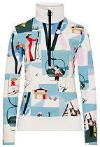 Лонгслив женский Toni Sailer Wieka Print Rose Powder