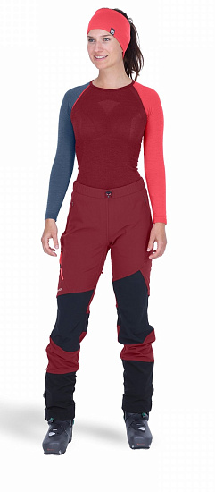 Футболка женская Ortovox 120 Comp Light LS Dark Blood - Фото 3 большая