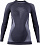 Футболка женская UYN Evolutyon Uw Lg_Sl Charcoal/White/Light Grey - Фото 1 малая