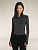 Лонгслив женский Icebreaker ZoneKnit 200 Crewe JET Hthr/Blk/Metro H/Cb - Фото 3 малая