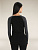 Лонгслив женский Icebreaker ZoneKnit 200 Crewe JET Hthr/Blk/Metro H/Cb - Фото 4 малая