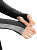 Лонгслив женский Icebreaker ZoneKnit 200 Crewe JET Hthr/Blk/Metro H/Cb - Фото 6 малая