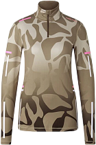 Лонгслив женский Bogner Fire+Ice Ilvy3 Brown/Beige