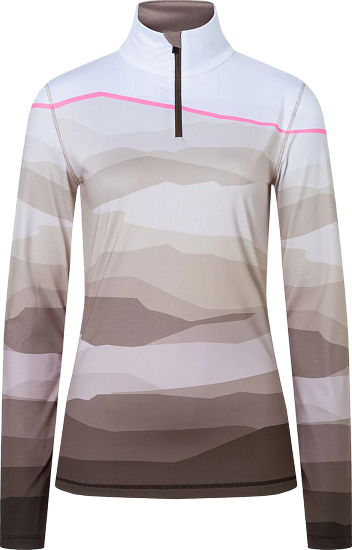 Лонгслив женский Bogner Fire+Ice Ilvy3 Beige - Фото 1 большая