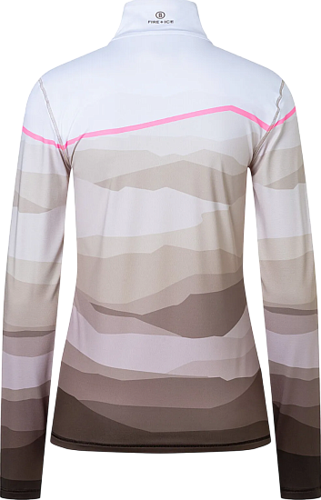 Лонгслив женский Bogner Fire+Ice Ilvy3 Beige - Фото 2 большая