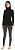 Лонгслив женский Icebreaker 260 Tech Half Zip Black - Фото 3 малая