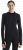Лонгслив женский Icebreaker 300 MerinoFinePolar Half Zip Black - Фото 1 малая