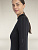 Лонгслив женский Icebreaker 300 MerinoFinePolar Half Zip Black - Фото 4 малая
