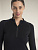 Лонгслив женский Icebreaker 300 MerinoFinePolar Half Zip Black - Фото 5 малая