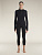 Лонгслив женский Icebreaker 300 MerinoFinePolar Half Zip Black - Фото 4 малая