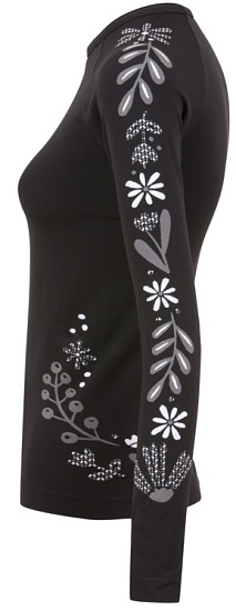 Футболка женская Krimson Klover Ava Black - Фото 3 большая